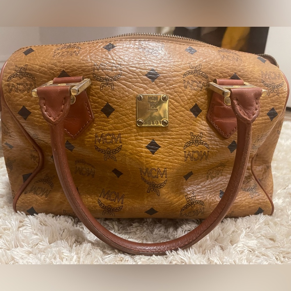 Mcm boston bag vintage